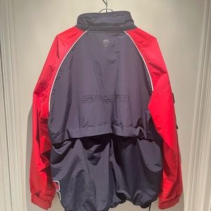 SEA DOO x BOMBARDIER vintage windbreaker jacket (red/blue, L size)